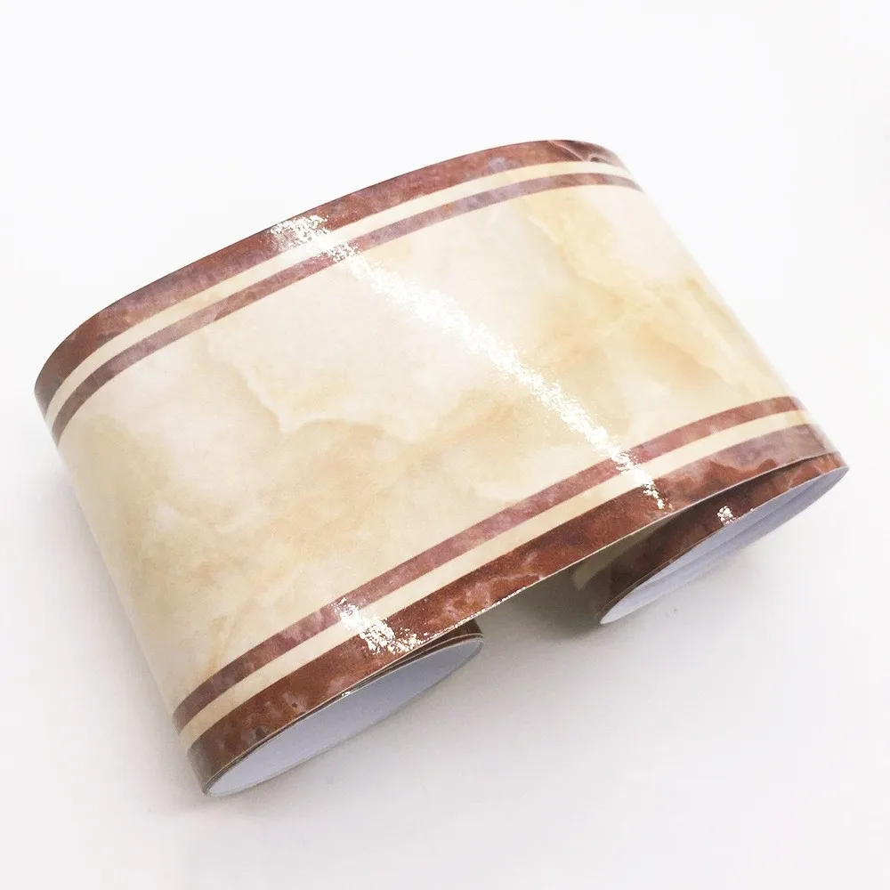 Креативная лестница Плинтус самоклеющаяся бумага желтый скандинавский мрамор