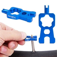 aluminum alloy valve core remover valve core wrench multifunctional bike tire valve removing tool bicycle repair tool