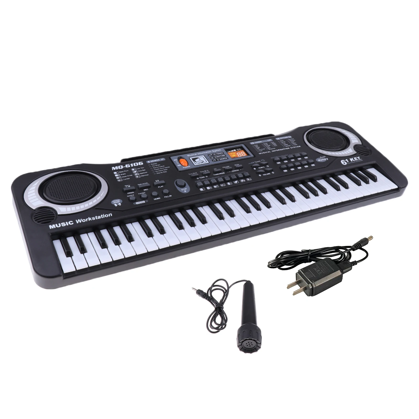 

Keyboard Piano 61 Key Portable Keyboard Multifunctional Keyboard Piano Music Educational Toys Xmas Gifts