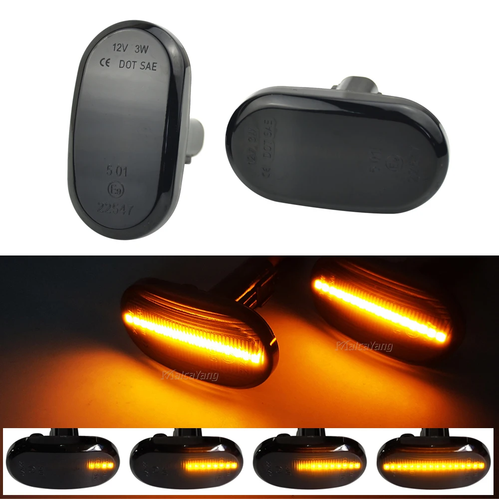 1 пара светодиодных динамических боковых указателей поворота, ретранслятор поворотников для SUZUKI JIMNY JB64W JB74 JB23 2018 ~ ジニー ニー/JB64w/JB74/JB23