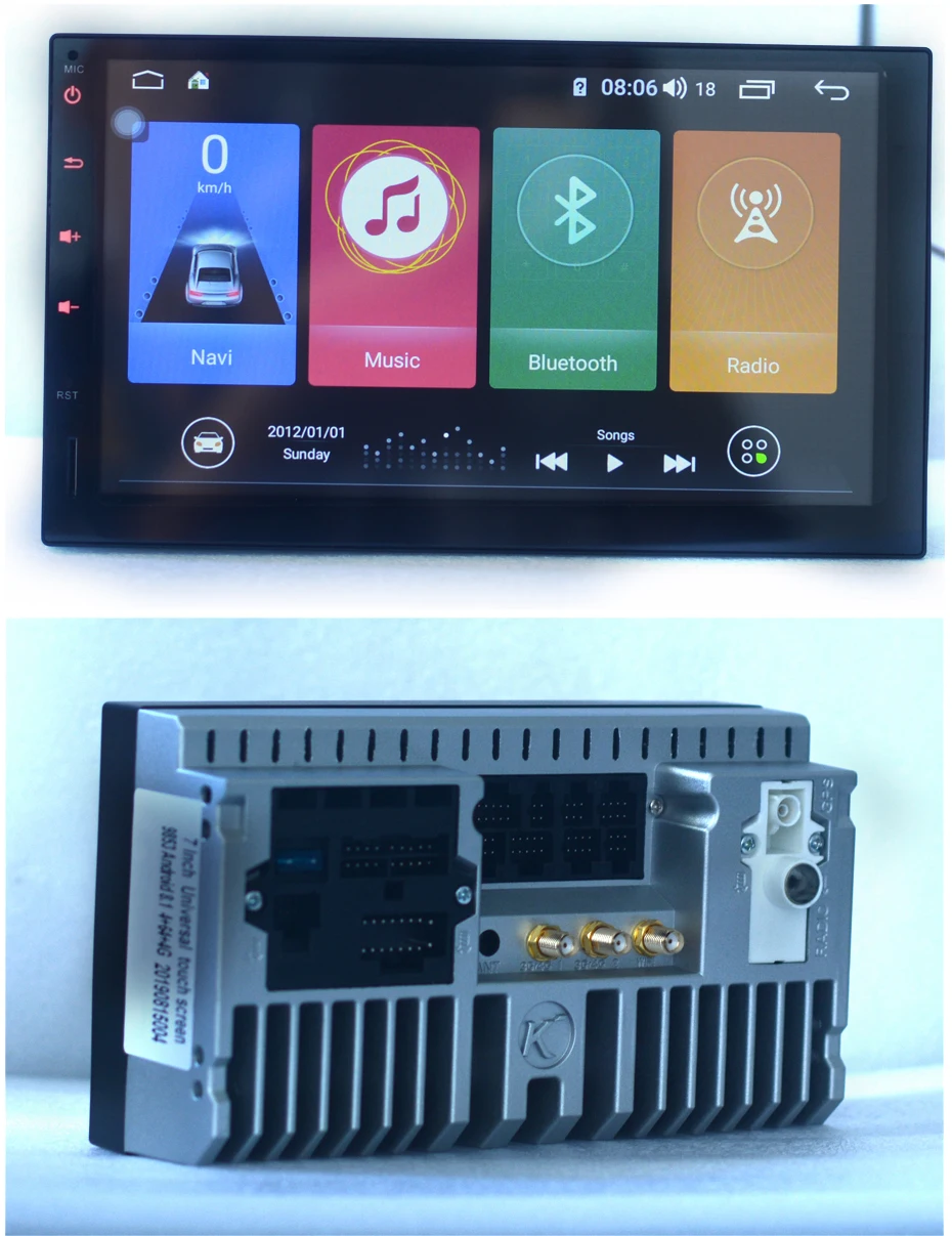 KANOR 7 ''4+ 64G Android 8,1 2 Din универсальная gps-навигация Авторадио автомобильный мультимедийный плеер BT 4G Wifi OBD стерео радио видео