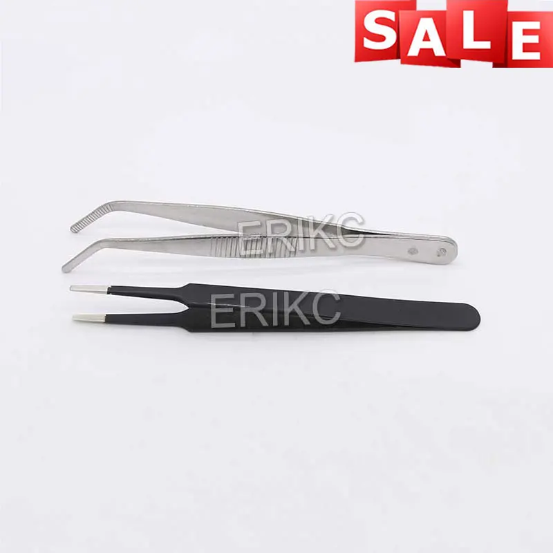 ERIKC Diesel инструменты для инжектора Shims прокладка пинцет из нержавеющей стали
