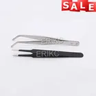 ERIKC Diesel инструменты для инжектора Shims, прокладка, пинцет из нержавеющей стали, инструменты для технического обслуживания, изогнутые прямые пинцеты, ремонтные инструменты
