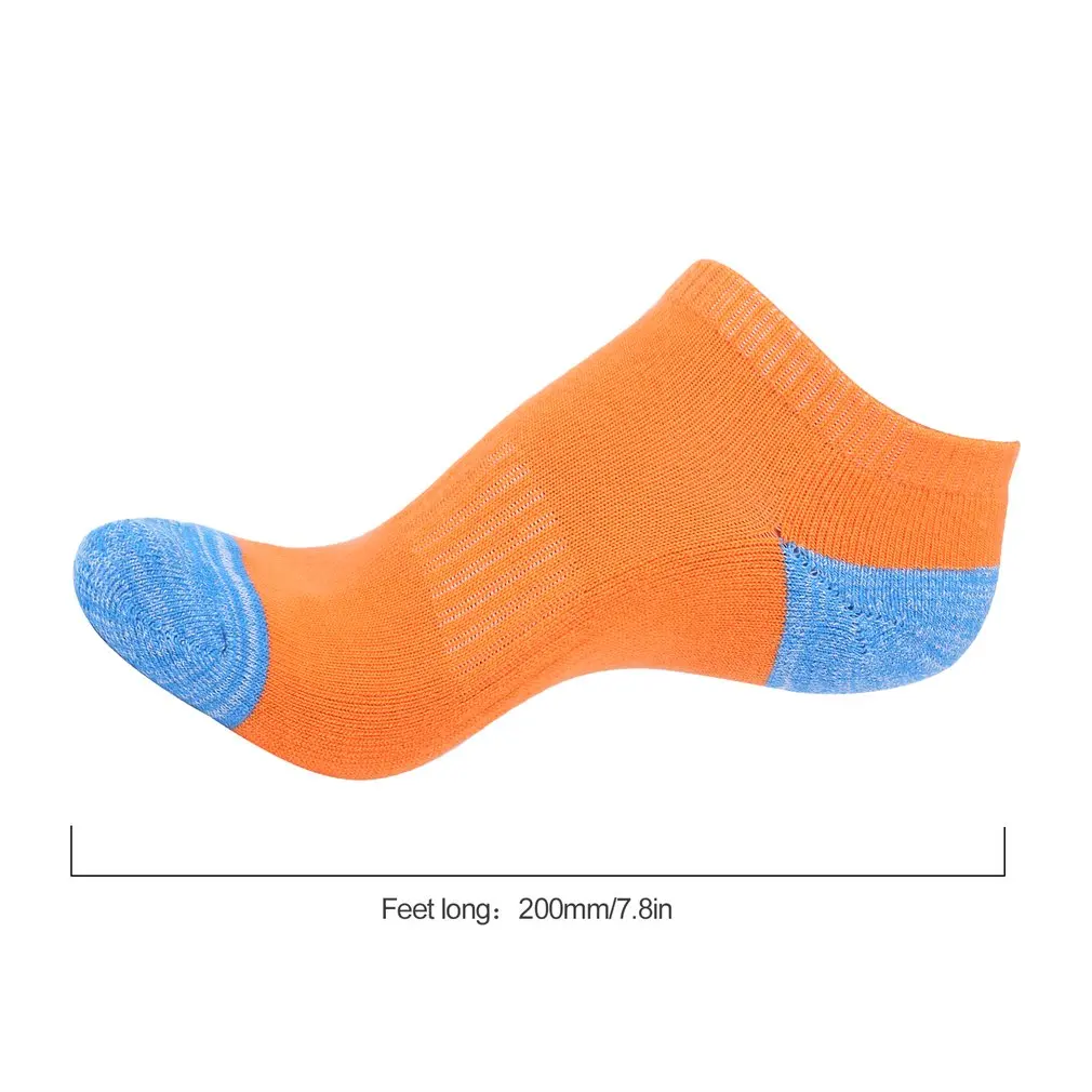

4 Pairs Elastic Men Ankle Socks Thicken Warm Socks Outdoor Sports Travel Breathable Moisture Wicking Running Hiking Socks
