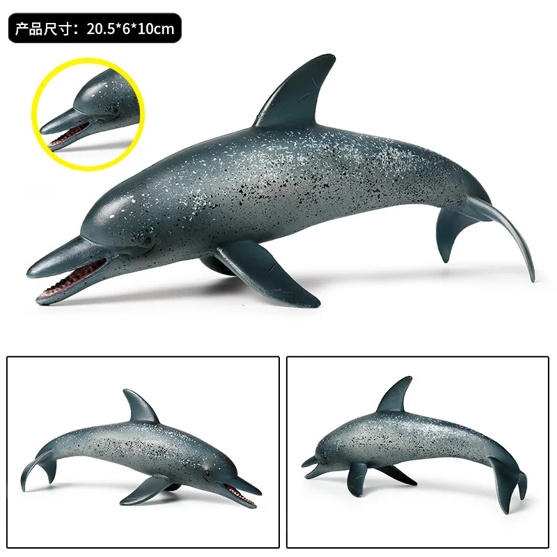 1 шт. новая сущность океан sealife пятнистый дельфин модель Морская жизнь животные