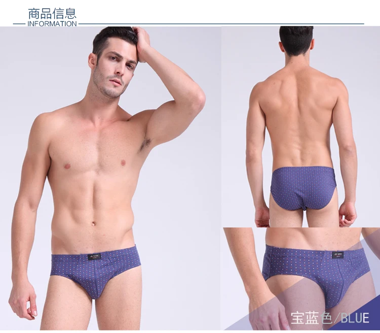 

5Pcs/lot Cotton Men Briefs Men's Underwear Sexy Briefs New Underpants Panties Gay Underwear
