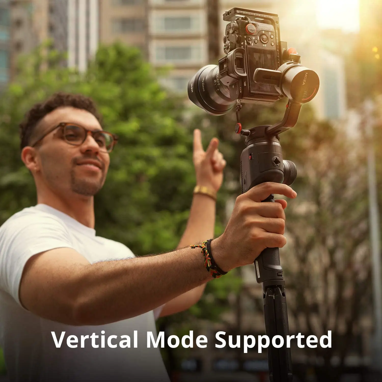 MOZA AirCross 2 Gimbal с Moza iFocus M Мотор непрерывного изменения фокусировки для строительной