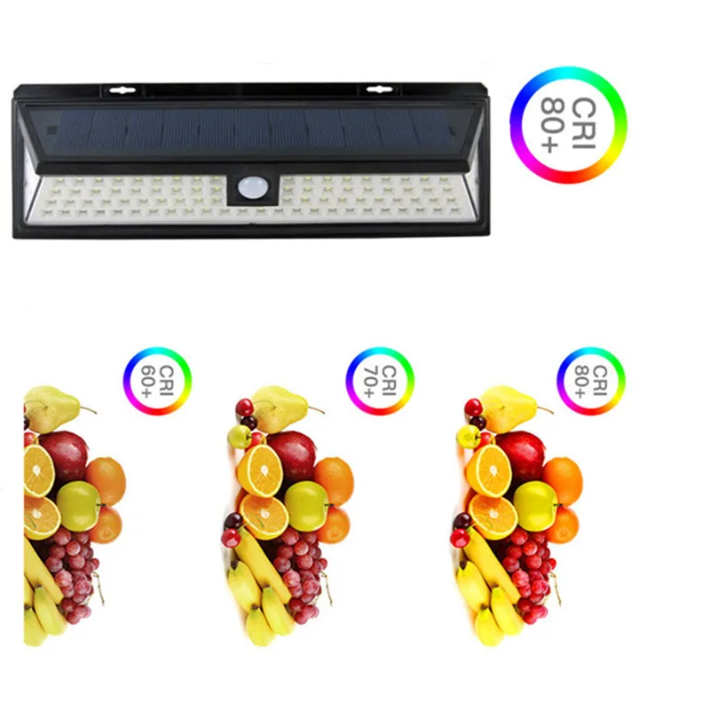 Лампа на солнечной энергии с пассивным ИК датчиком движения 118