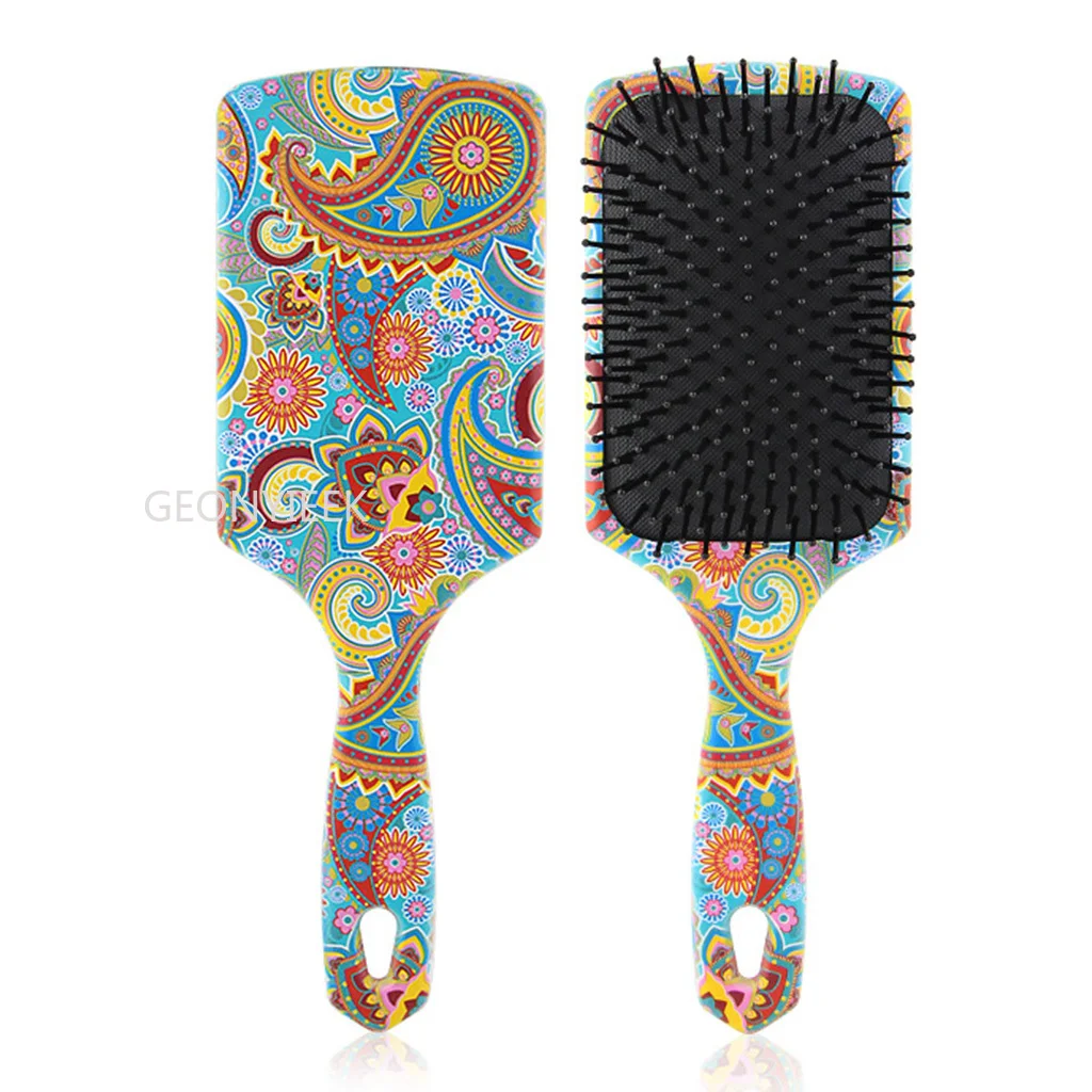 

Airbag Cushion Comb Hair Massage Scalp Meridian Printing Comb Home Curling Internet Celebrity for Long Hair Large