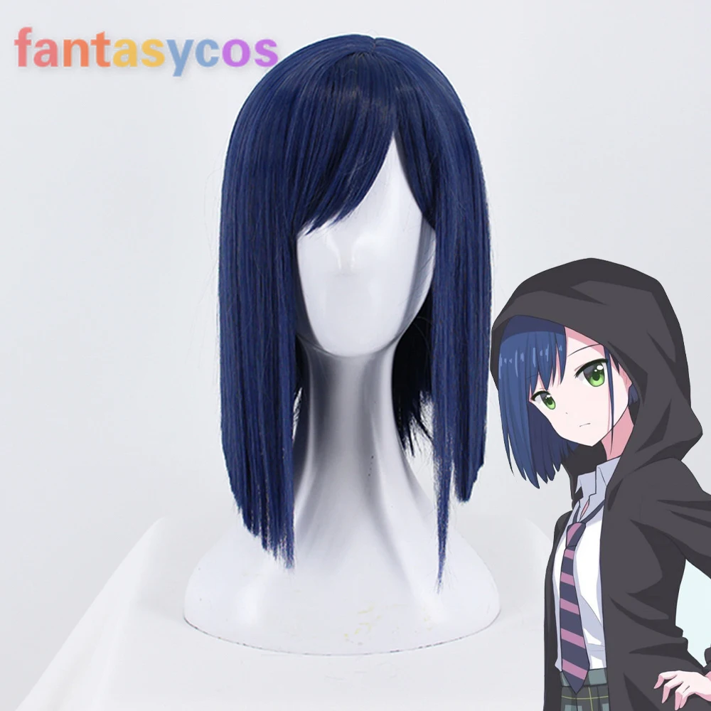 Косплей голубой короткий парик из синтетических волос с аниме дорогой в FRANXX ICHIGO 15