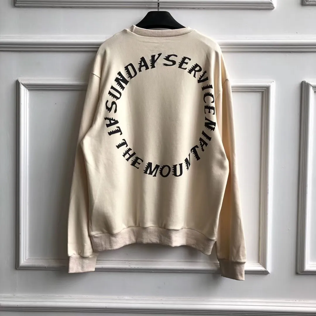 

High Street KANYE WEST CPFM Letter Logo Foam Print Couple Hoodies Oversized Hoodie Men's Hoodies Women's Sweatshirt