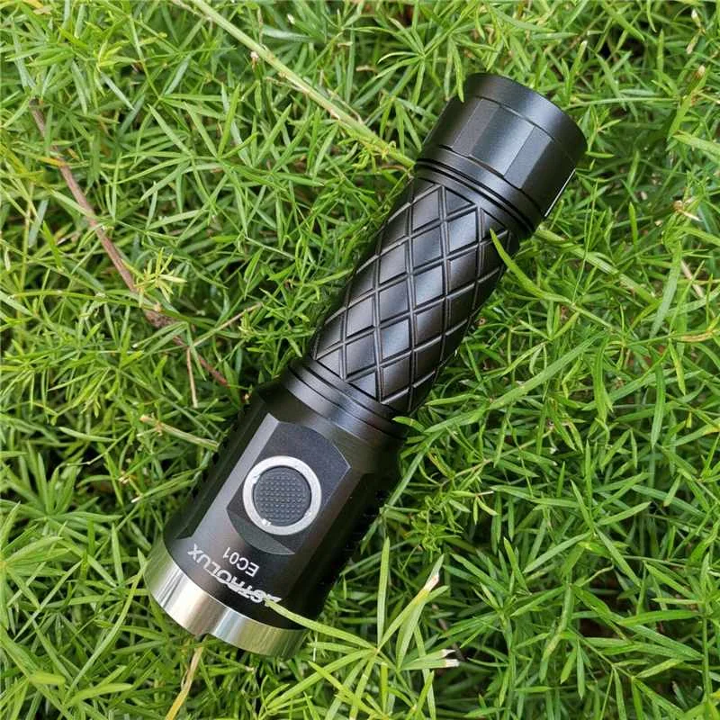 Astrolux EC01 XHP50B-3V 3500LM UI USB-C Перезаряжаемые 18650 21700 фонарик светодиодный прожектор IPX8 Водонепроницаемый освещение для кемпинга, охоты