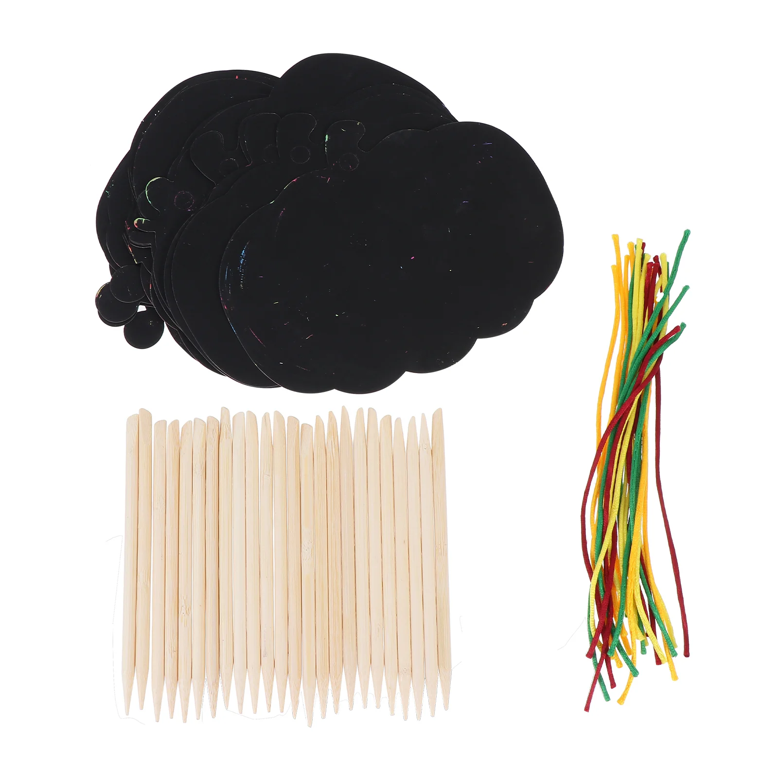 

1 компл. Карт для царапин, бумажная креативная Тыква для царапин