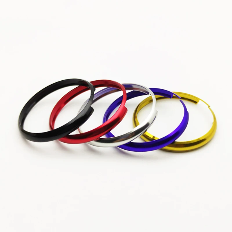 1 шт. корпус автомобильного ключа из алюминиевого сплава кольцо для ключей