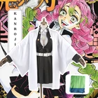 Парик для косплея из аниме рассекающий демонов, киметсу но яиба, Искусственный деревянный меч для взрослых и женщин