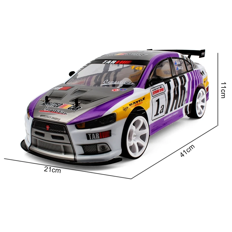 

1:10 70Km/H Racing Sports Car High Speed Super Large RC Remote Control High Speed Drift Vehicle Toys For Boys Kids Gift