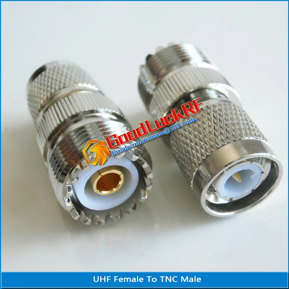 Высококачественный коннектор PL259 SO239 UHF к TNC коаксиальный штекер UHF-TNC латунные
