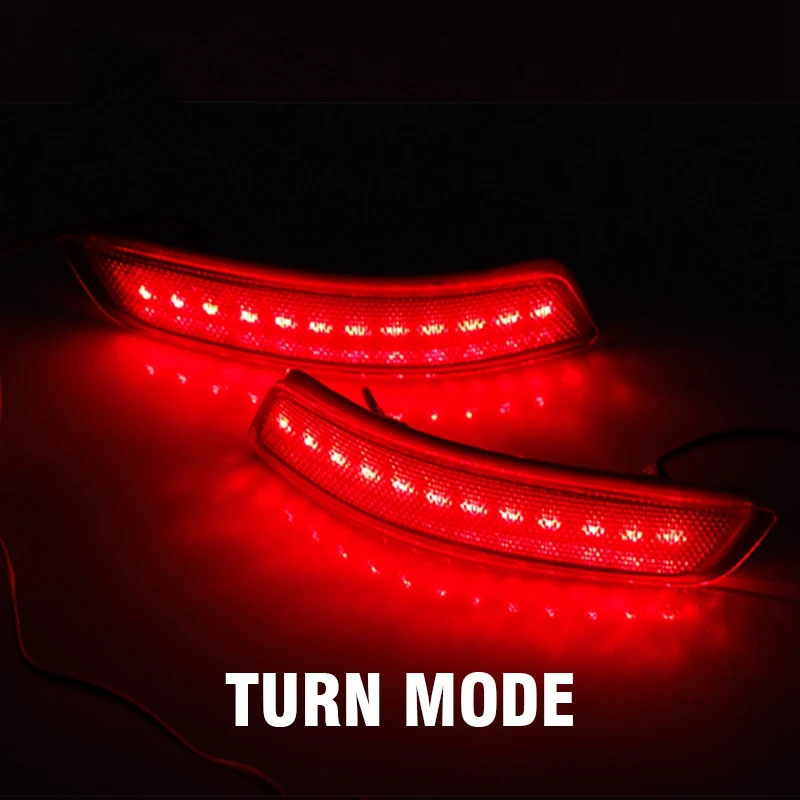 Автомобильный задний бампер туман светильник отражатель светодиодный