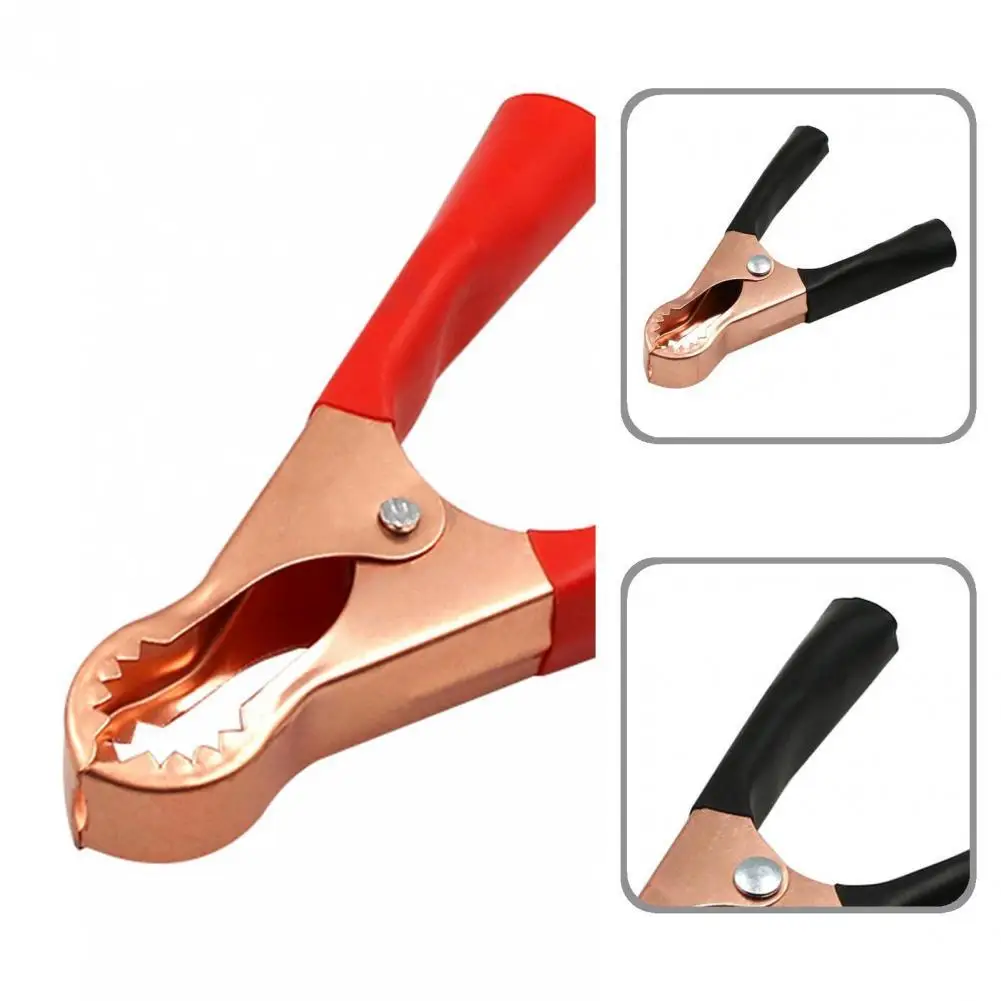 

Battery Clip Sharp Teeth Lightweight Long Service Life 50A Car Battery Test Lead Clip Lead Clip for Truck