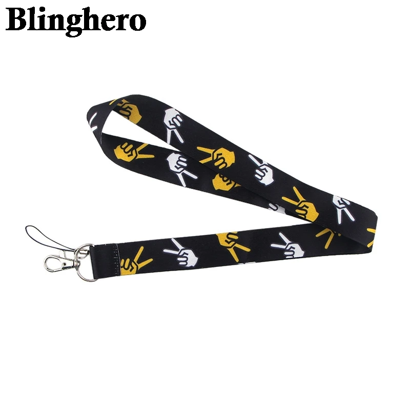 CA388 ручная забавная ремешка ID значок USB ремешки на шею для мобильного телефона