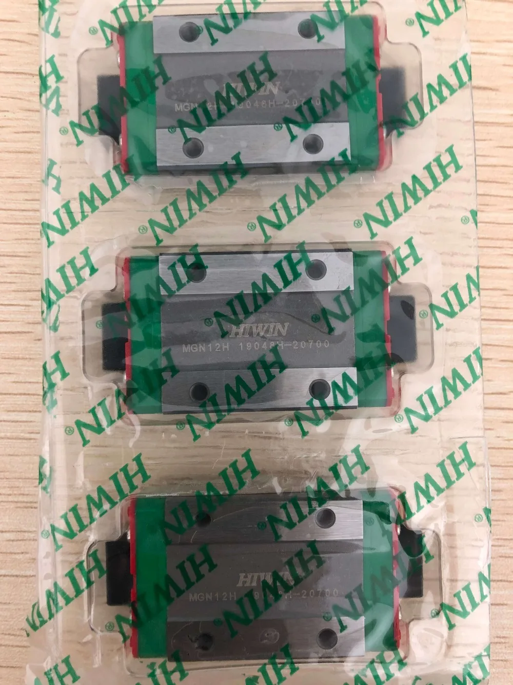 3 шт. Hiwin рельса MGNR12-L 100/200/280/300/330/350/400/500/600 мм+ 3 шт. MGN12H линейных блоков для станка с ЧПУ
