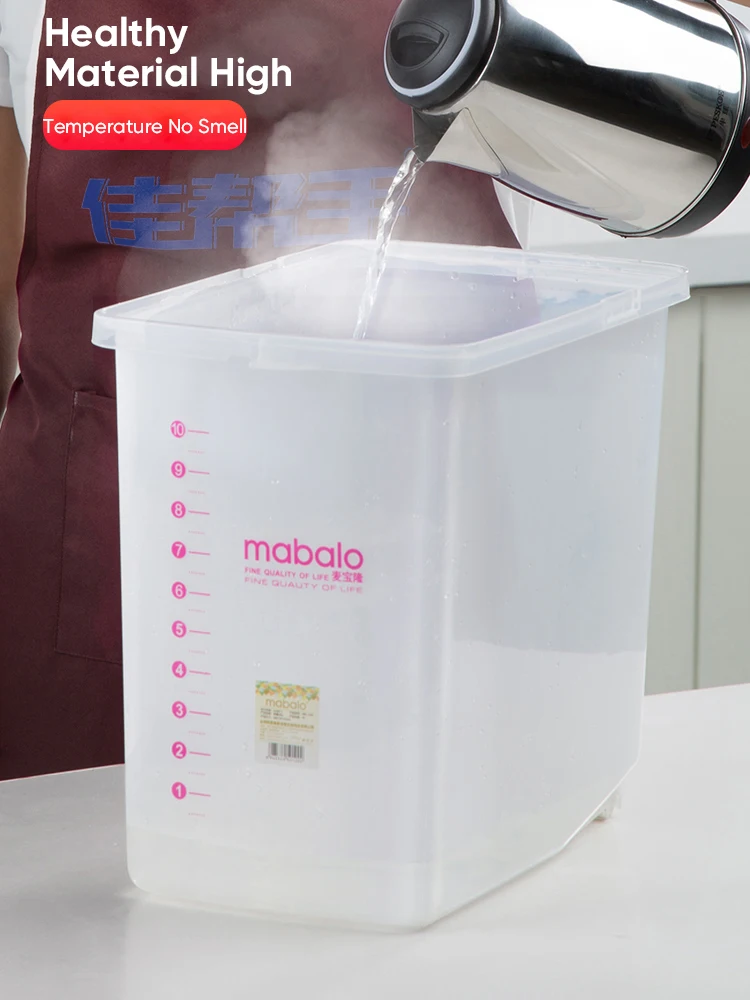 JOYBOS ведро для риса домашняя мука влагостойкий и герметичный резервуар воды с
