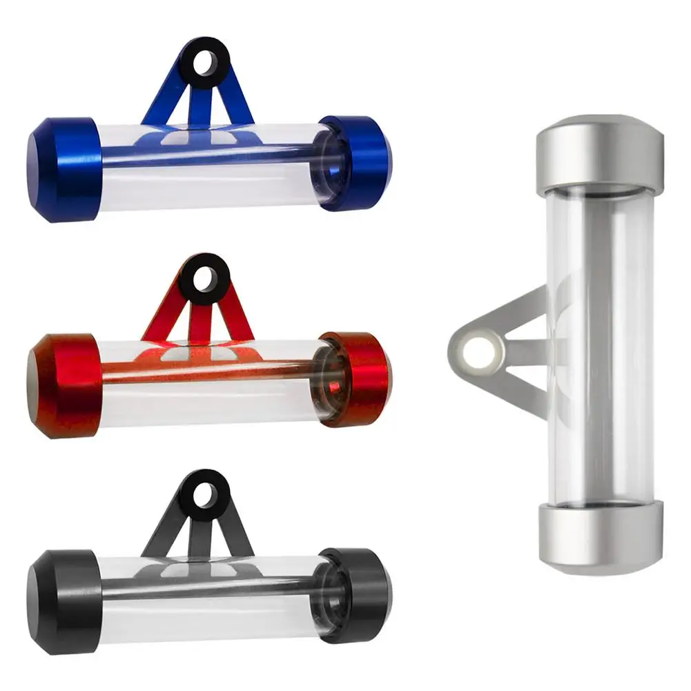 

Universal Motorcycle Tax Bill Tube Receipt License Plate Cylindrical Holder Paper License Plate Placed Tube Waterproof 4 Colors