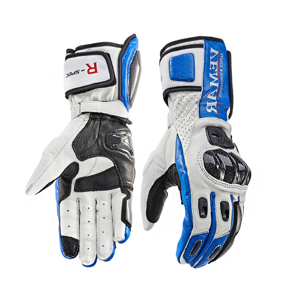 Профессиональные гоночные мотоциклетные перчатки кожаные велосипедные