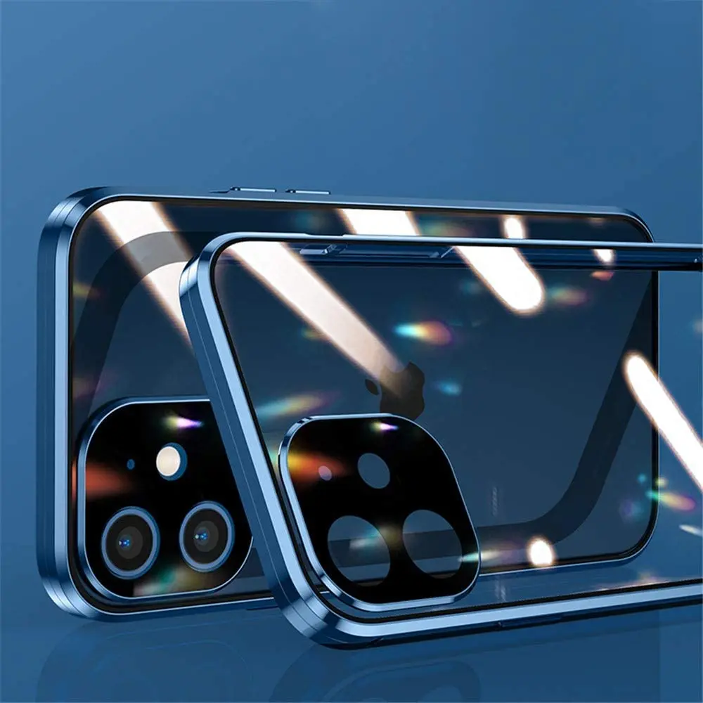 Магнитное поглощение для iPhone 12 Pro Max чехол с защитой объектива камеры