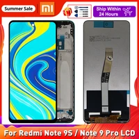 6 67 original for xiaomi redmi note 9 pro lcd display touch screen digitizer for redmi note 9s display replacement parts