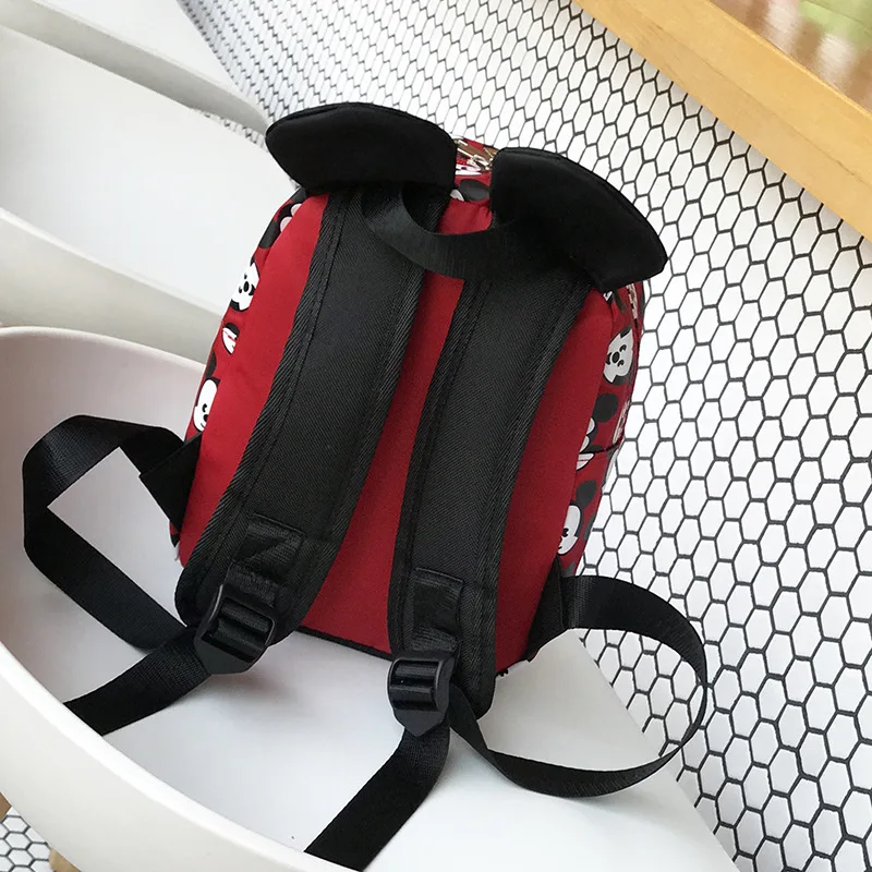 Нейлоновый рюкзак для девочек и мальчиков школьный ранец с героями Диснея Минни