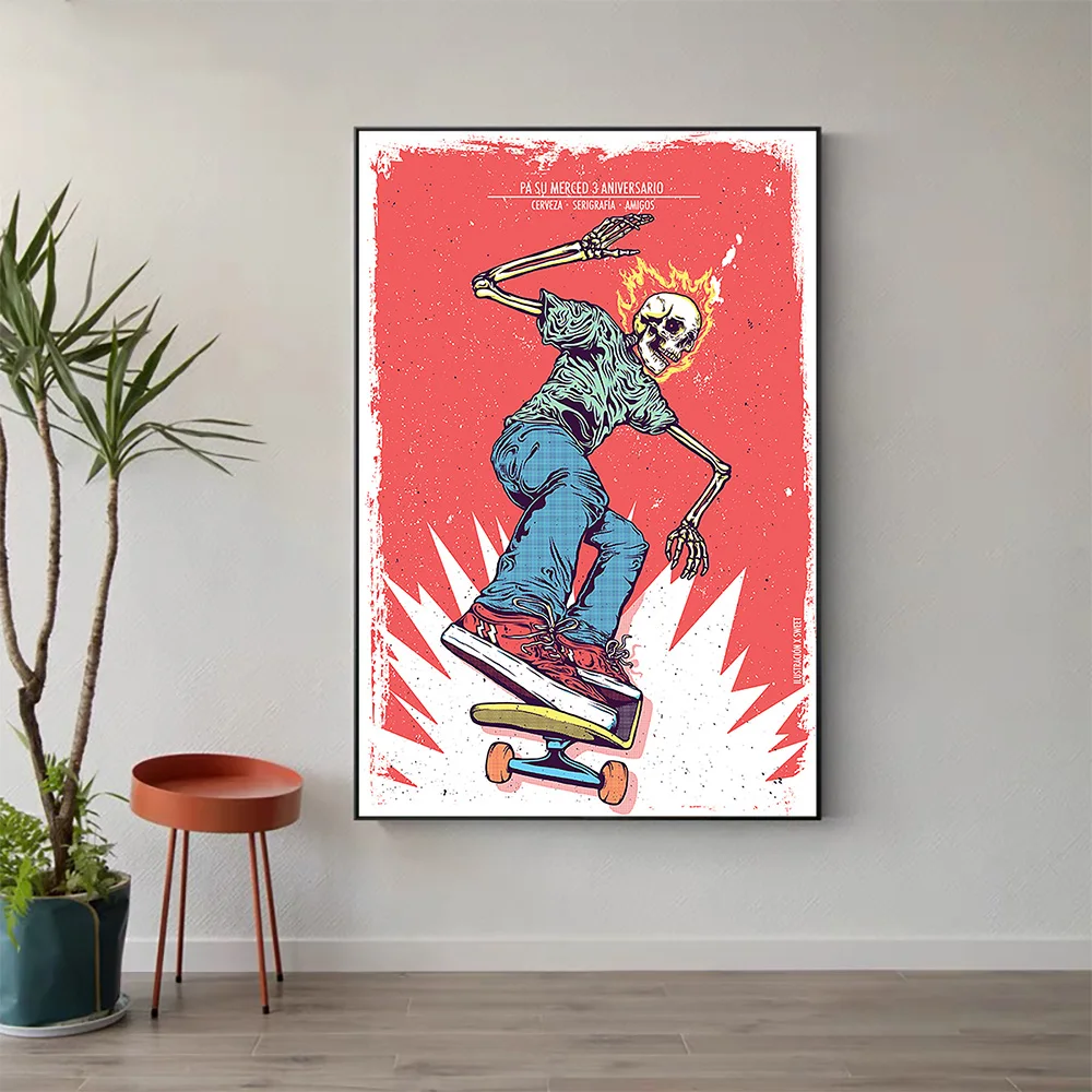 

W515 Silk Fabric Poster Wall Art Decor PA SU MERCED 3 ANIVERSARIO Classic Movie Trend Fashion Decoration Bright Gift