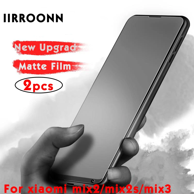 (4 Styles) 2Pcs/lot Anti-blue Light Matte Tempered Glass For Xiaomi MIX 2s mix 3 Screen Protector xiaomi mix3 | Мобильные телефоны