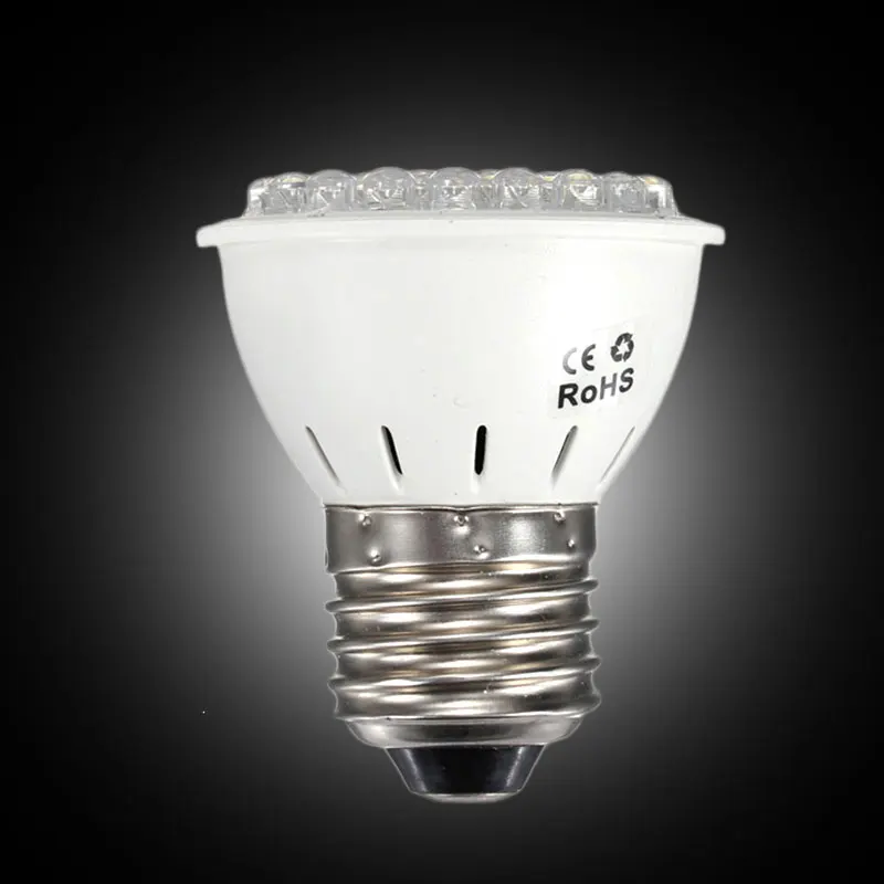 E27 38 светодиодный 2 Вт энергосберегающие белые лампы 220 для офиса танцевальный зал