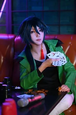 

Rap Battle Hypnosis Mic Division Cosplay Dice Arisugawa Costumes DRB Fling Posse Dead or Alive Cosplay Costume Full Set