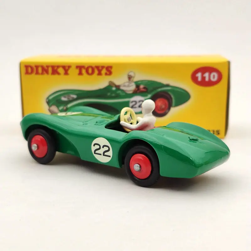 DeAgostini 1/43 Dinky Toys 110 для моделей Aston Martin DB3 Sports #22 Green Diecast| |
