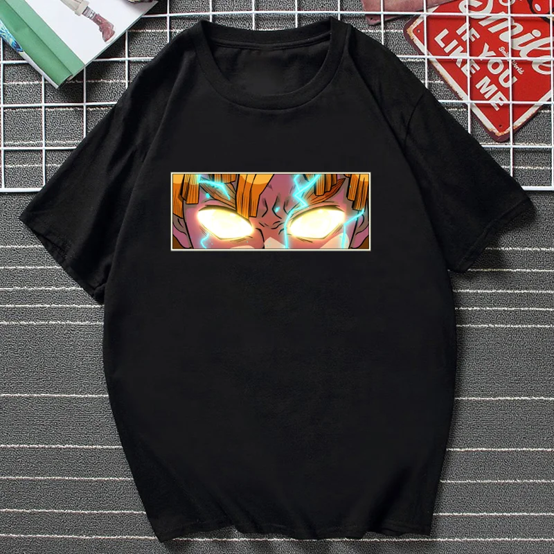 

New Arrival Japan Anime Cool Graphic Agatsuma Zenitsu T Shirt Demon Slayer Kimetsu No Yaiba Tops Tanjirou Manga Vogue Loose Tee
