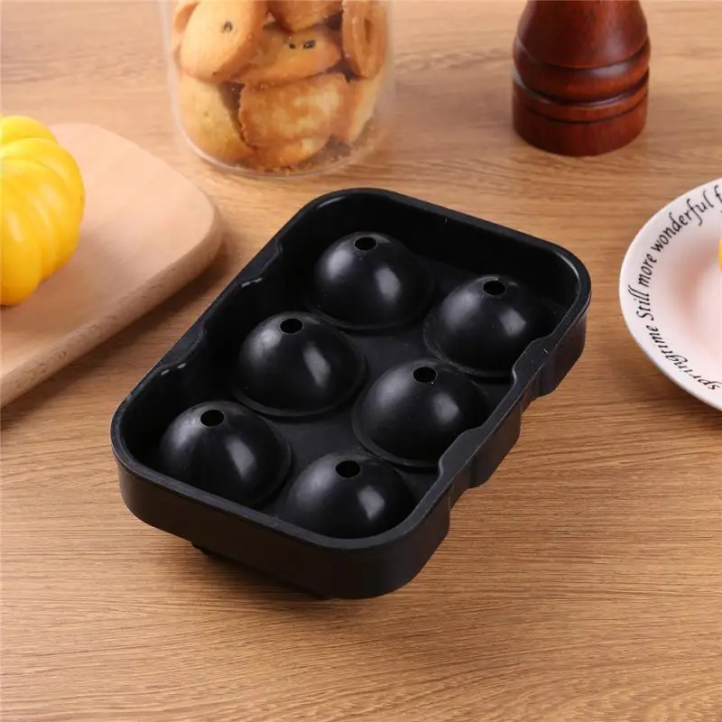 

Rose Ice Cube Tray Mold Ice Ball Maker Ice Cream Mold For Chilling Cocktails Bar Tools 3D 6-Cavity DIY Ice Maker