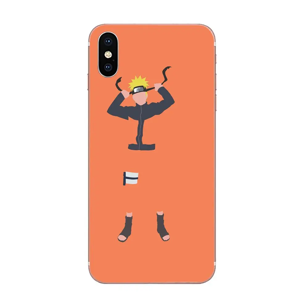 Мягкая защитная пленка из термополиуретана аниме Наруто для samsung Galaxy Note 5 8 9 S3 S4 S5 S6