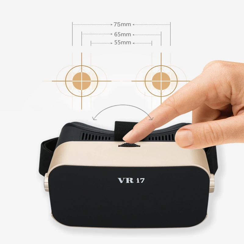 Vr I7 мобильный телефон 3D очки второго поколения VR Очки виртуальной реальности для