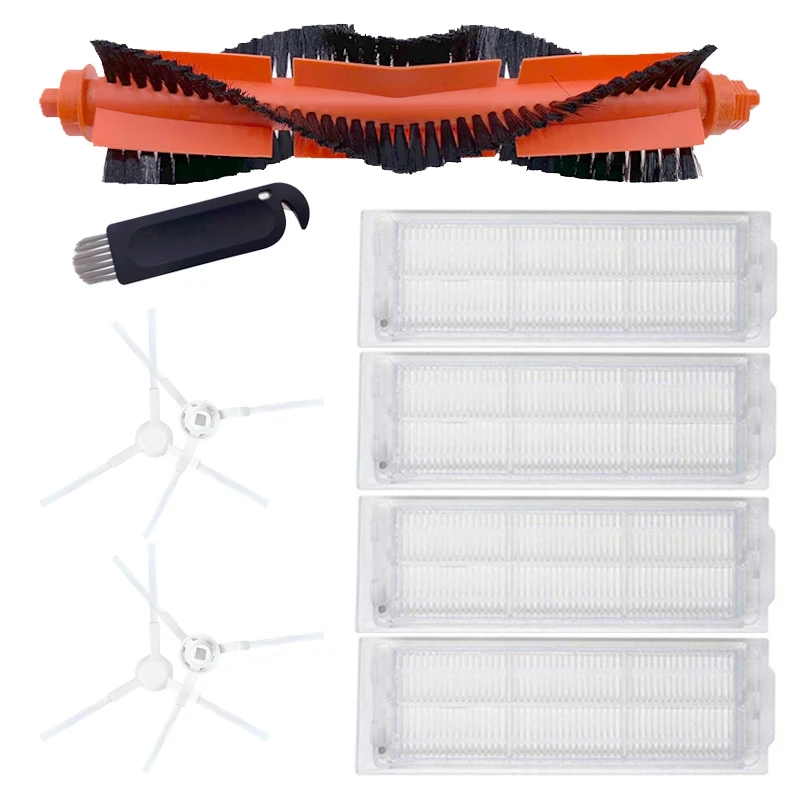 

TOP!-Side Brush Main Brush Hepa Filter for Xiaomi Mijia STYJ02YM STYTJ02YM Accessories Robot Sweeper Accessories Replacement
