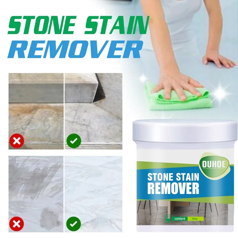 

30g Stone Cleaning Powder Ceramic Tile Strong Decontamination Powder Cleaner Household Dali Stone Cleaning Deep Stains