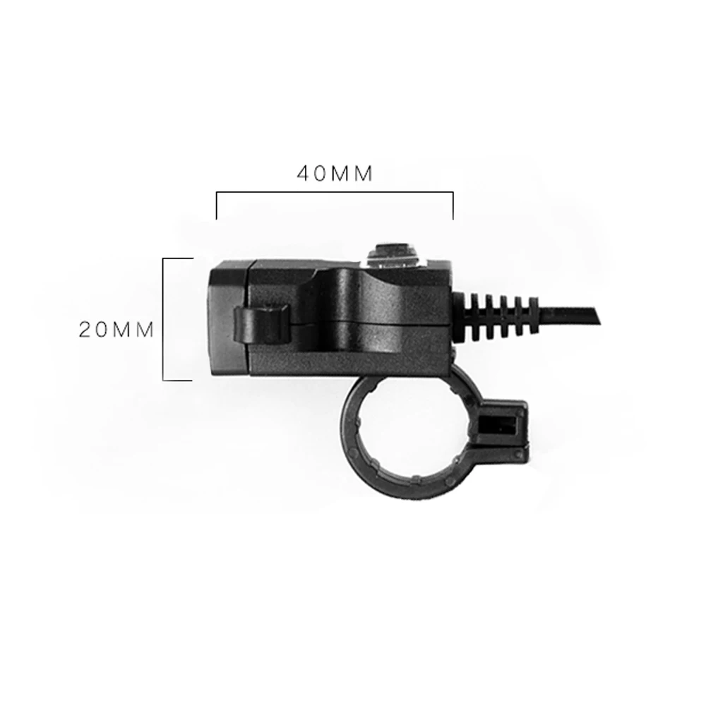 12 В водонепроницаемый двойной USB порт мотоцикл зарядное устройство на Руль