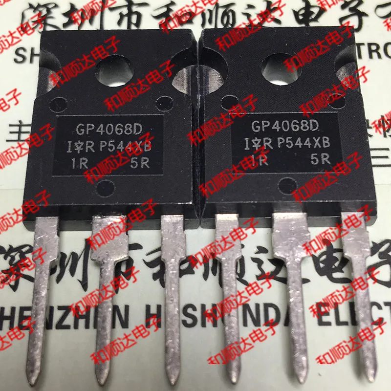 

10 шт./лот IRGP4068D, новый запас TO-247 600V 48A