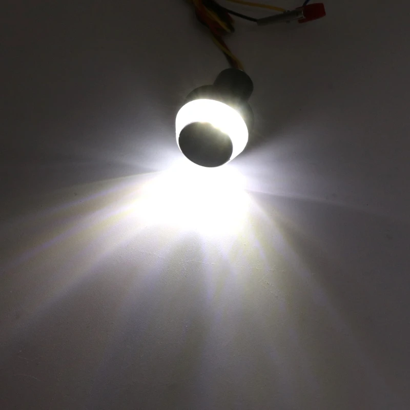 

LED Handlebar Motorcycle Turn Signal Light Amber Indicator Flasher Blinker Grip