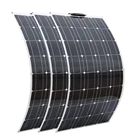 солнечная батарея Солнечная панель зарядное устройство 100 Вт 200 Вт 300 Вт сотовый Набор сделай сам гибкий фотоэлектрический для 12 в 24 в автомобильный аккумулятор компьютер планшет лодка дом светильник