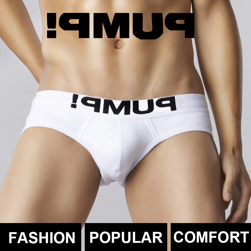 

Мужские трусы джоки из мягкого хлопка, темно-синие однотонные брифы, бандаж, бикини, сексуальное нижнее белье для мужчин, гей-трусы 2019