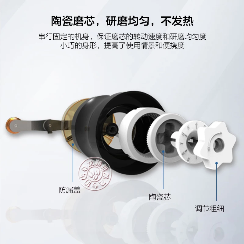 Online Mini Manovella Macinacaffè Manuale Macinacaffè In Ceramica Per Uso Domestico Miscelatore Per Spezie Macinacaffè Macchina Per Caffè Szlifierka Dg50ftp