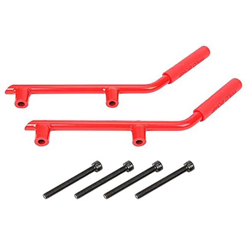 2 / 4 двери Алюминий красный задний захват ручка сильных мужчин с ручкой сверху