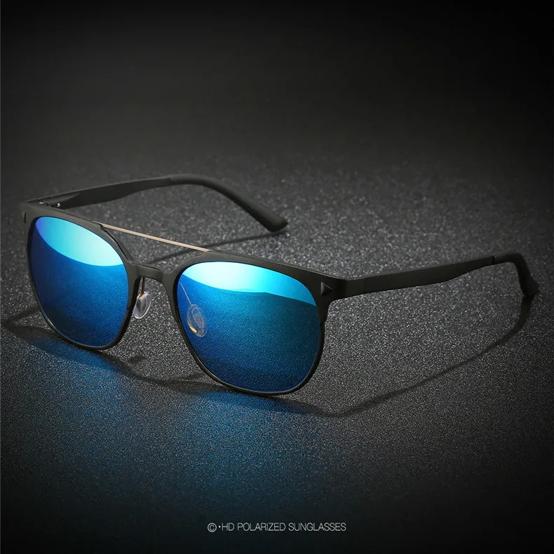 Классические поляризационные солнцезащитные очки с изображением акулы паруса